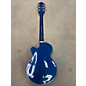 Used Gretsch Guitars Used Gretsch Guitars G5655TG Blue Hollow Body Electric Guitar