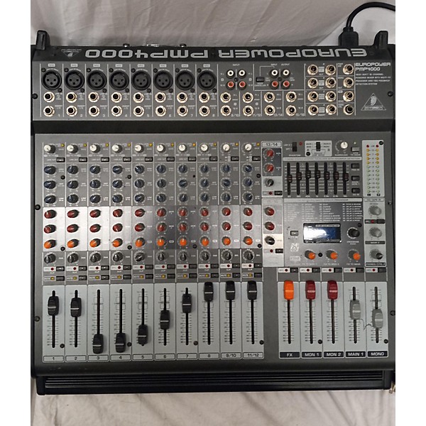 Used Behringer Pmp4000 Powered Mixer