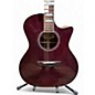 Used D'Angelico Premier Series Gramercy Cutaway Wine Red Acoustic Electric Guitar