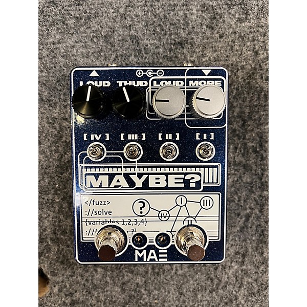 Used Mask Audio Electronics Used Mask Audio Electronics MAYBE? Fuzz Effect Pedal