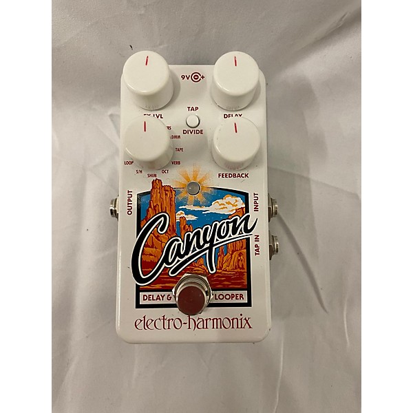 Used Electro-Harmonix Canyon Delay And Looper Effect Pedal