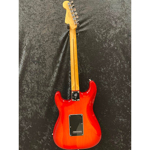 Used Fender Used Fender Player Plus Stratocaster Plus Top Aged Cherry Burst Solid Body Electric Guitar