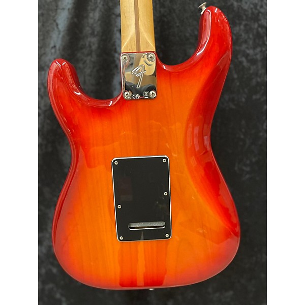 Used Fender Used Fender Player Plus Stratocaster Plus Top Aged Cherry Burst Solid Body Electric Guitar