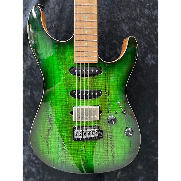 Used Suhr Used Suhr MODERN STANDARD TR GREENBURST Solid Body Electric Guitar