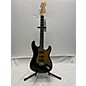 Used Fender Used 2005 Fender American Strat Deluxe Black And Gold Solid Body Electric Guitar thumbnail