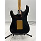 Used Fender Used 2005 Fender American Strat Deluxe Black And Gold Solid Body Electric Guitar