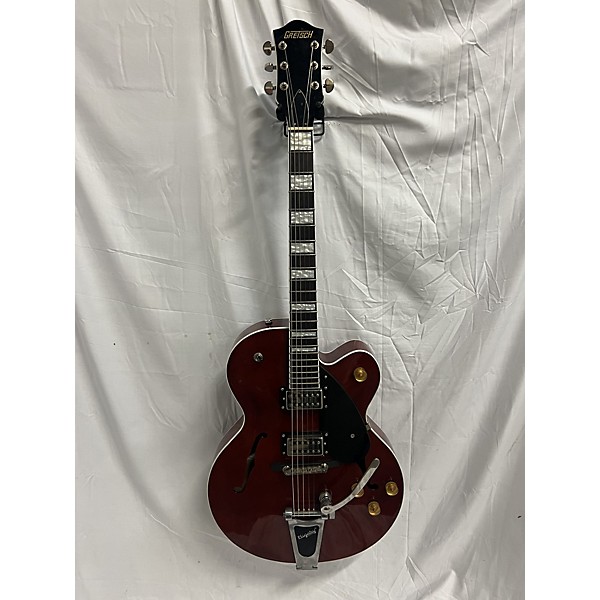 Used Gretsch Guitars Used Gretsch Guitars G2420T Streamliner Walnut Satin Hollow Body Electric Guitar