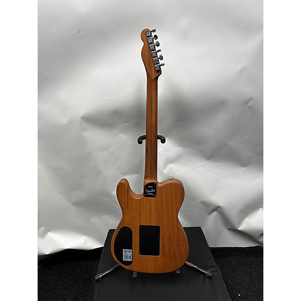 Used Fender Used Fender American Acoustasonic Telecaster Tobacco Sunburst Acoustic Electric Guitar