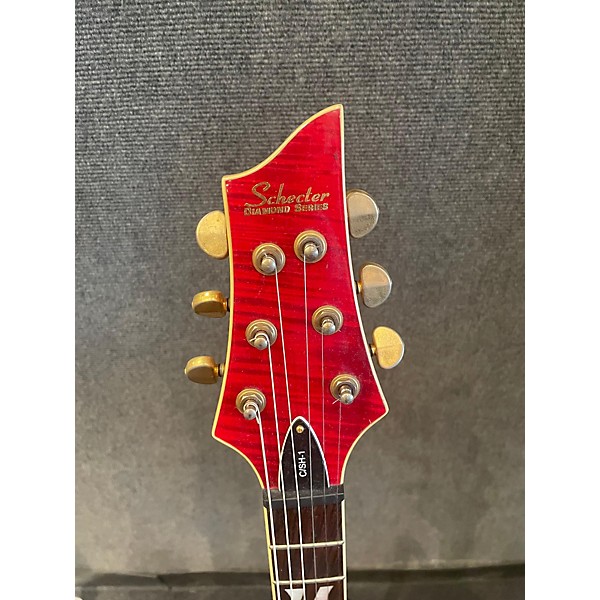 Used Schecter Guitar Research Used Schecter Guitar Research C/SH-1 Red Solid Body Electric Guitar