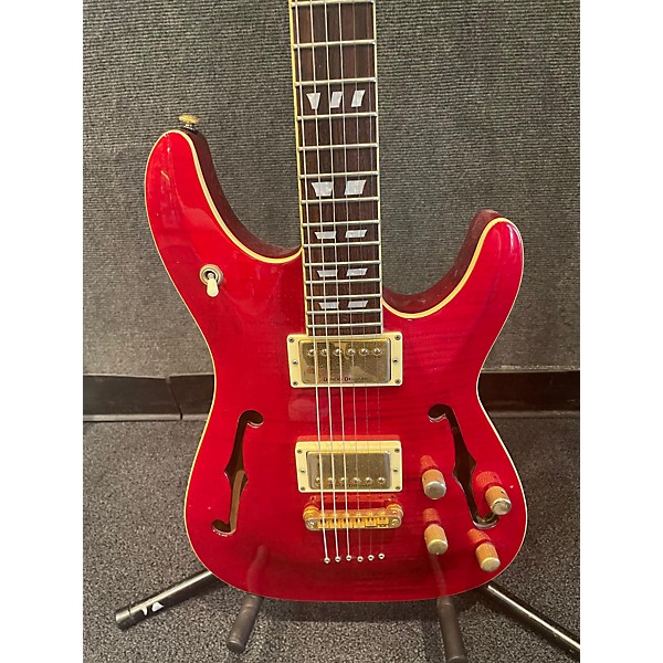 Used Schecter Guitar Research Used Schecter Guitar Research C/SH-1 Red Solid Body Electric Guitar