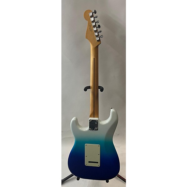 Used Fender Used Fender Player Plus Stratocaster HSS WHITE AND BLUE Solid Body Electric Guitar