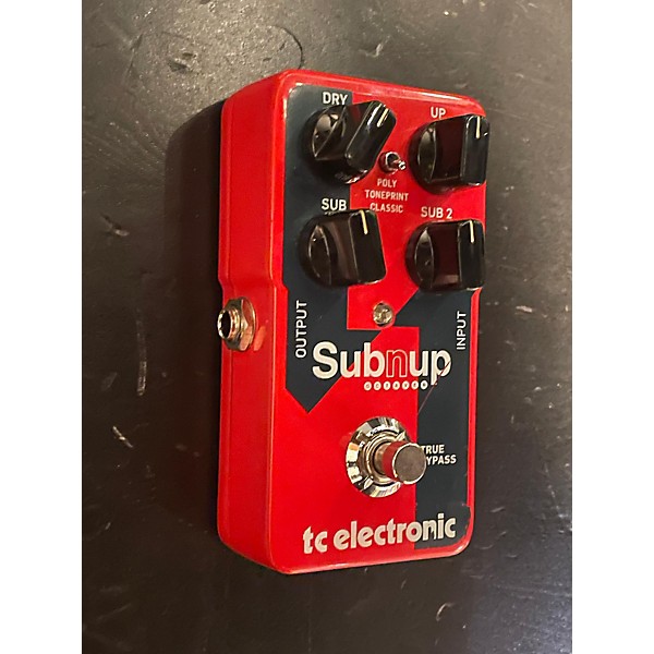 Used TC Electronic Sub N Up Octaver Effect Pedal