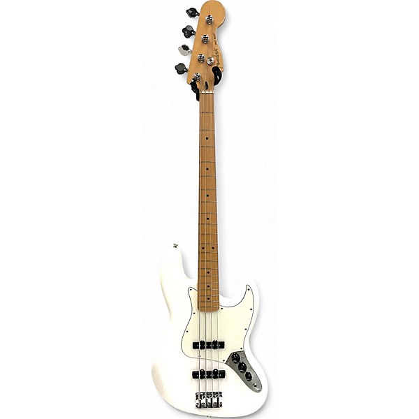 Used Fender Used Fender Modern Player Jazz Bass Alpine White Electric Bass Guitar