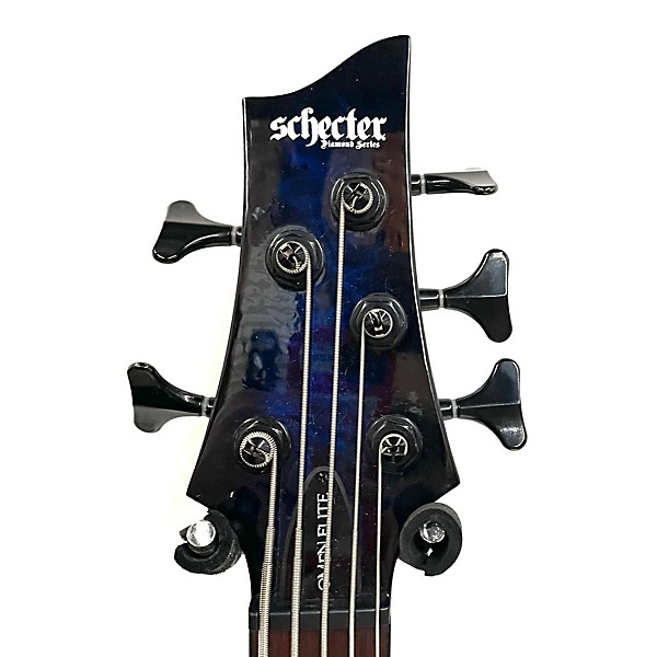 Used Schecter Guitar Research Omen 5 String Electric Bass Guitar