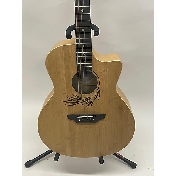 Used Luna WLBamboo GAE Acoustic Electric Guitar