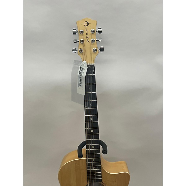 Used Luna WLBamboo GAE Acoustic Electric Guitar