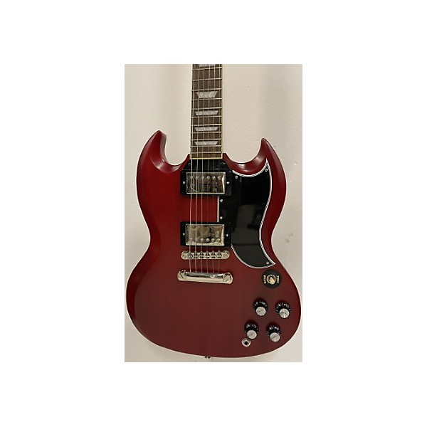 Used Epiphone Used 2021 Epiphone 1961 LES PAUL SG STANDARD AGED SIXTIES CHERRY Solid Body Electric Guitar