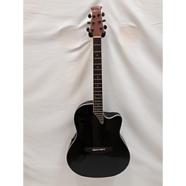 Used Applause Used Applause AE44II-5 Black Acoustic Electric Guitar