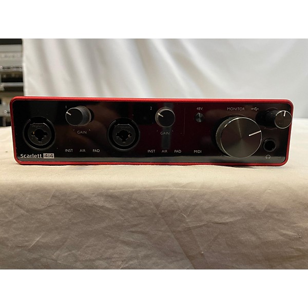 Used Focusrite Scarlett 4i4 Gen 3 Audio Interface