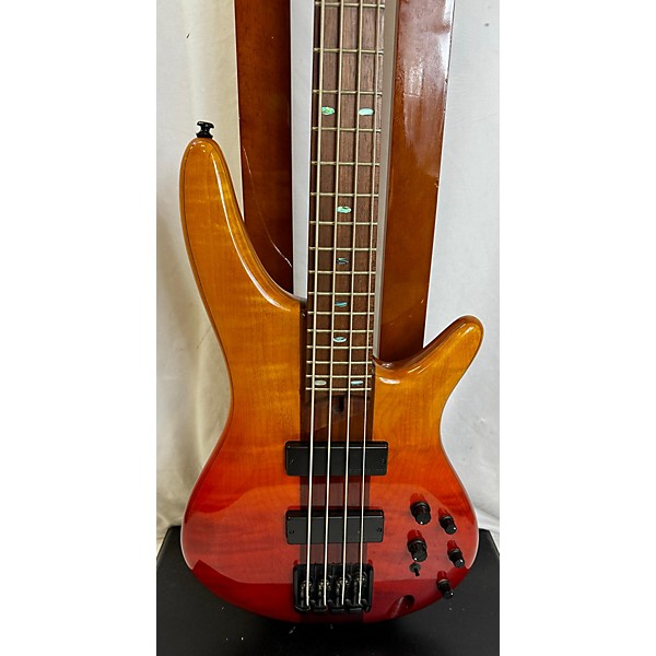 Used Ibanez Used Ibanez Sr870 Sunrise Tea Burst Electric Bass Guitar