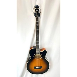 Used Fender Used Epiphone El Cap-4C/VS Vintage Sunburst Acoustic Bass Guitar