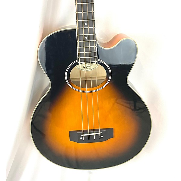 Used Epiphone El Cap-4C/VS Acoustic Bass Guitar