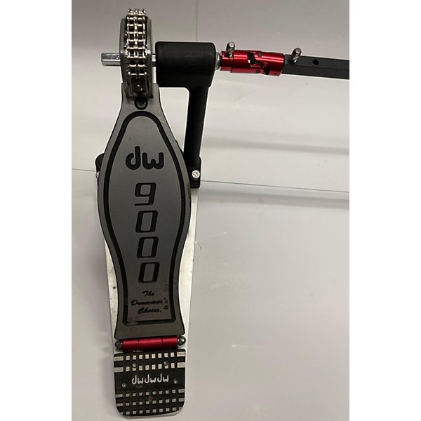 Used DW 9000 Series Double Double Bass Drum Pedal