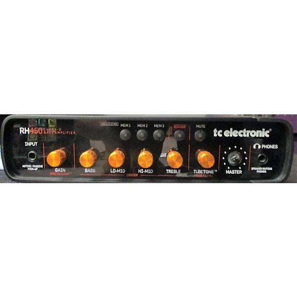 Used TC Electronic RH450 450W Bass Amp Head Guitar Center