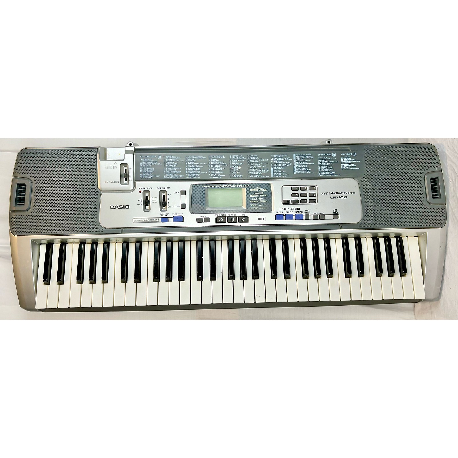 Used Casio LK100 Portable Keyboard Guitar Center