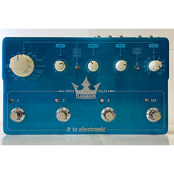 Used TC Electronic Flashback Triple Delay Effect Pedal