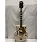 Used Gretsch Guitars Used Gretsch Guitars G5422T Electromatic White With Pinstripe Hollow Body Electric Guitar thumbnail