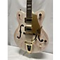 Used Gretsch Guitars Used Gretsch Guitars G5422T Electromatic White With Pinstripe Hollow Body Electric Guitar