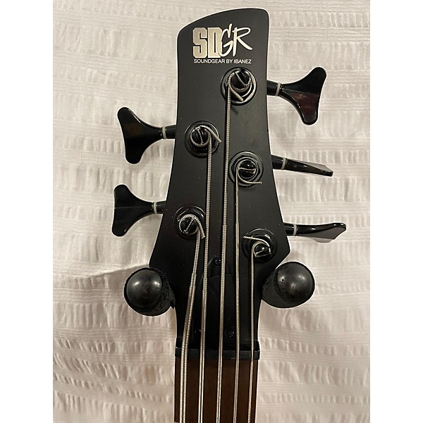 Used Ibanez Used Ibanez SR305 5 String Left Hand Black Electric Bass Guitar