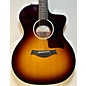 Used Taylor 214ce-SB DLX Acoustic Electric Guitar thumbnail