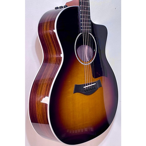 Used Taylor 214ce-SB DLX Acoustic Electric Guitar