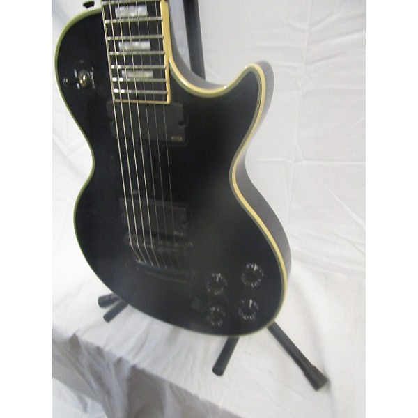 Used Epiphone Used Epiphone Les Paul Custom Mkh Black Solid Body Electric Guitar