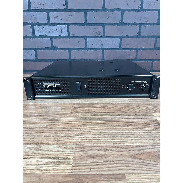 Used QSC RMX2450 Power Amp