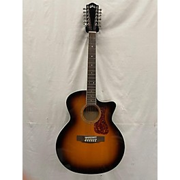 Used Guild F2512CE Deluxe 12 String Acoustic Electric Guitar