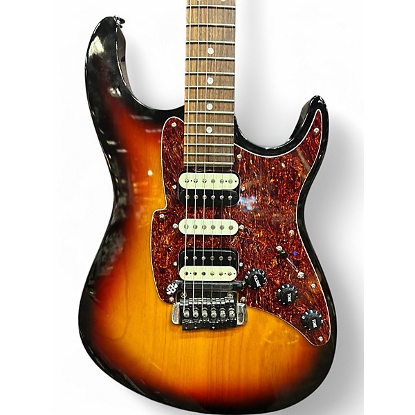 Used Fret-King supermatic 2 Color Sunburst Solid Body Electric Guitar