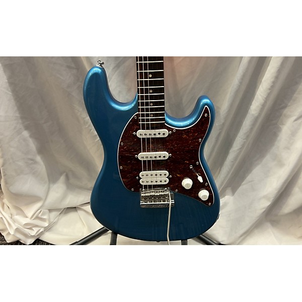 Used Sterling by Music Man Used Sterling By Music Man Cutlass Blue Solid Body Electric Guitar