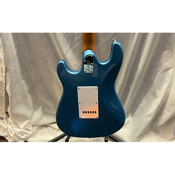 Used Sterling by Music Man Used Sterling By Music Man Cutlass Blue Solid Body Electric Guitar