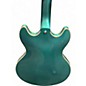 Used D'angelico Premier Series DC TEAL Hollow Body Electric Guitar