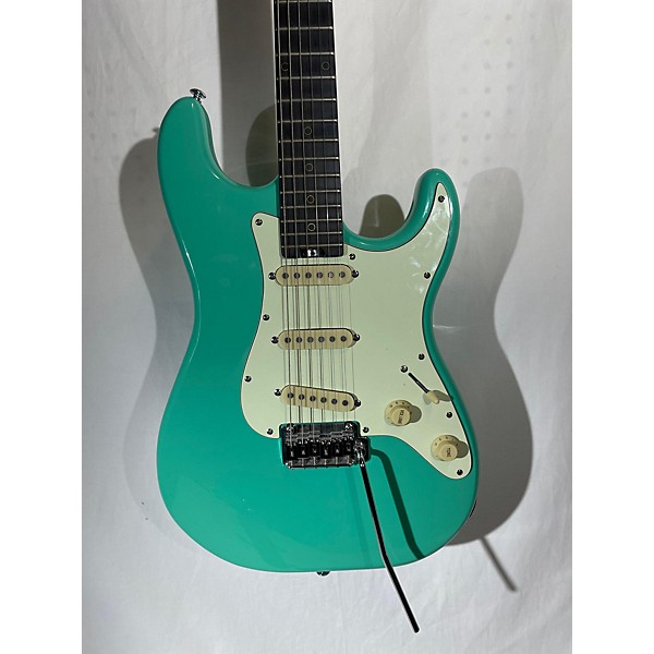 Used Schecter Guitar Research Used Schecter Guitar Research Nick Johnston Traditional Atomic Green Solid Body Electric Guitar