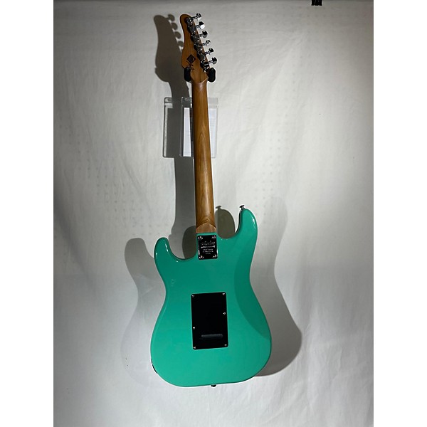 Used Schecter Guitar Research Used Schecter Guitar Research Nick Johnston Traditional Atomic Green Solid Body Electric Guitar