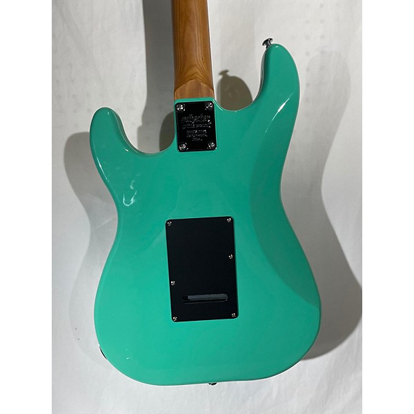 Used Schecter Guitar Research Used Schecter Guitar Research Nick Johnston Traditional Atomic Green Solid Body Electric Guitar