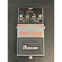 Used BOSS Used BOSS MT2W Metal Zone Waza Craft Effect Pedal