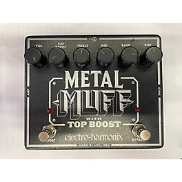 Used Electro-Harmonix Used Electro-Harmonix Metal Muff Distortion With Top Boost Effect Pedal