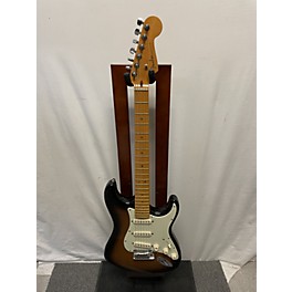 Used Fender Used 2008 Fender American Deluxe Stratocaster 2 Color Sunburst Solid Body Electric Guitar