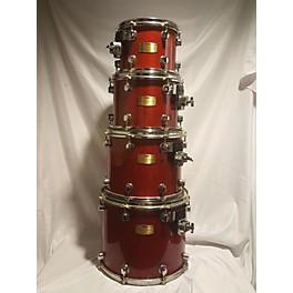 Used Mapex Used Mapex 6 piece Saturn Pro Comfort Series SP632TA Trans Amber Drum Kit