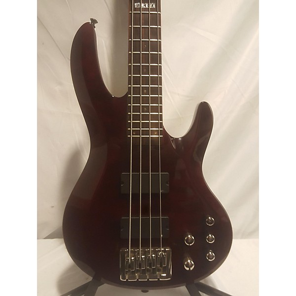 Used ESP Used ESP LTD B404 Wine Red Electric Bass Guitar